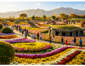 [C-210C] 화순 고인돌 가을꽃 축제+세량제 둘레길