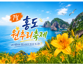 [A-01D] 7월  홍도 원추리축제 무박 여행