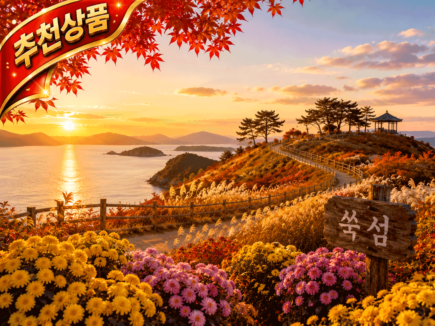 [B-45C] 고흥 쑥섬(애도)+영암 국화축제 1박2일