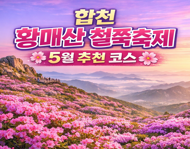 [C-115]황매산 철쭉제+합천 영상테마파크+한우불고기 특식