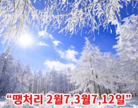 [C-187D] 차 타고 오르는 정선 함백산 만항재 설경