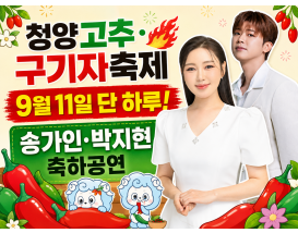 [C-189] 트로트가수 박지현,송가인 출연! 청양 고추&구기자 축제!+칠갑타워