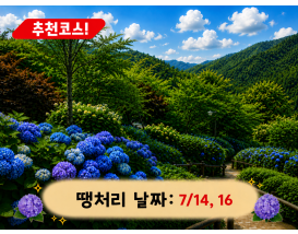 [C-23B] 곤지암 화담숲 수국축제+황포돛배&신륵사+이천돌솥밥정식