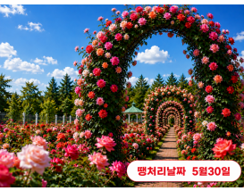 [C-63] 곡성세계장미축제(섬진강기차마을)+강천산군립공원+고추장마을