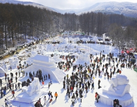 [C-97D] 태백 눈꽃축제&태백산하늘전망대+몽토랑 산양목장