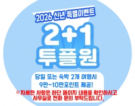 2026년 신년 2+1 특별이벤트
