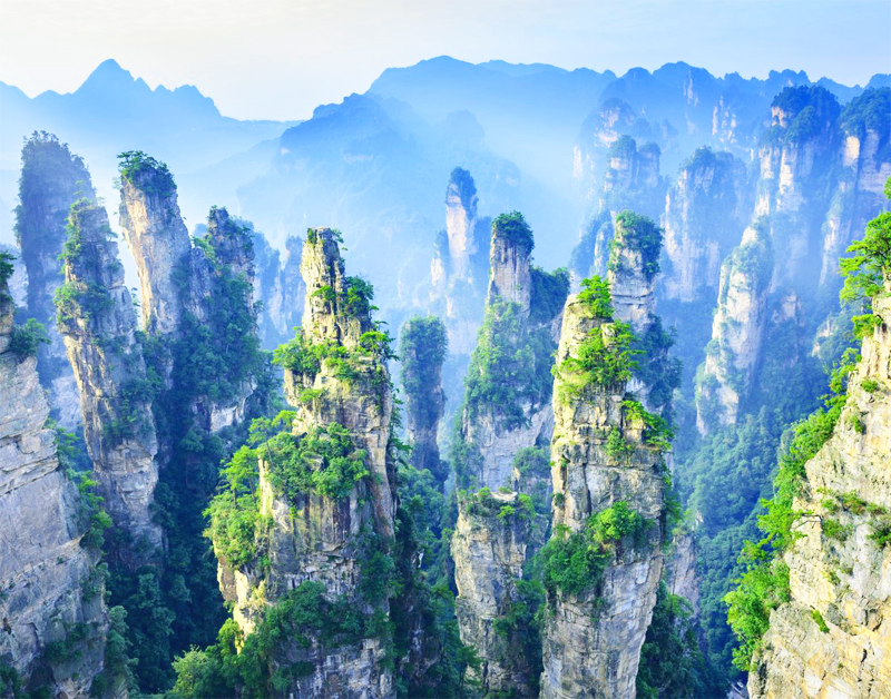 [W-06] 중국 장가계+팔면산+천문산+원가계 6박7일