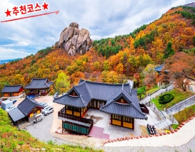 [C-197C] 추천코스 북설악 고성 화암사&신선대 단풍+대진항 해상공원