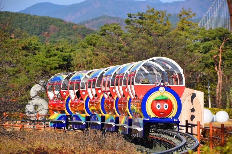 [C-198D] 칠갑산 알프스마을 얼음분수축제