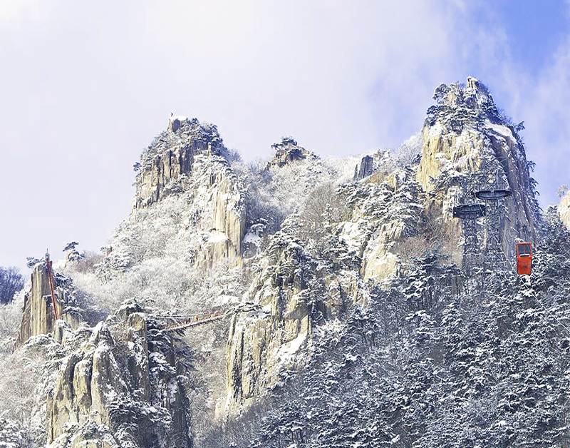 [C-217D] 설경여행 대둔산 케이블카+익산 왕궁포레스트