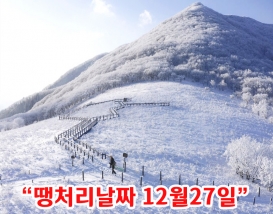 [C-40C] 천상화원 인제 점봉산 곰배령 설경 탐방여행
