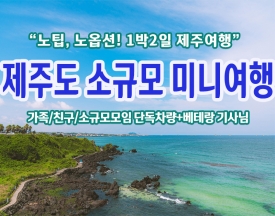 JP-20 제주도  1박2일 소규모 미니여행 (5인이상 ~15인미만)